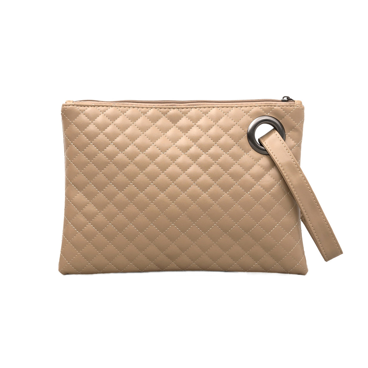 Quilted Wristlet Clutch