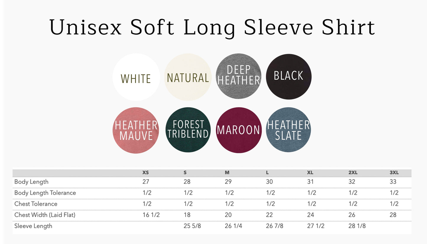 Mama Long Sleeve Tshirt (cursive left corner)