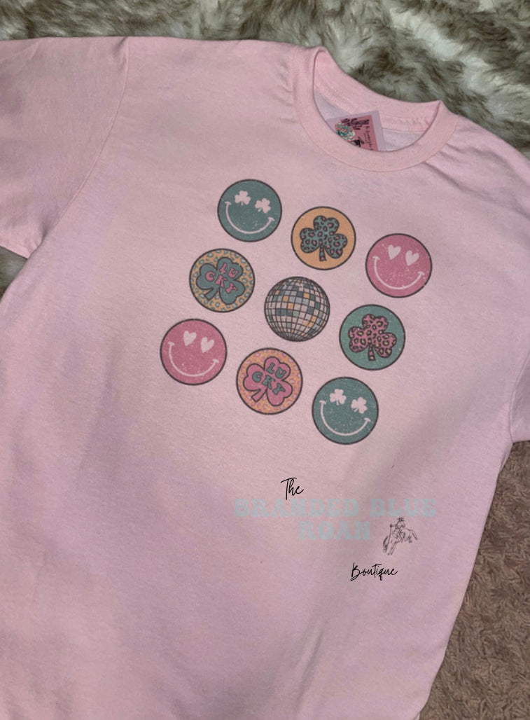 St. Patty’s Day Tee🍀💗🐆