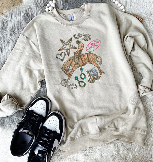 Cowboy Lovers Collage - Graphic