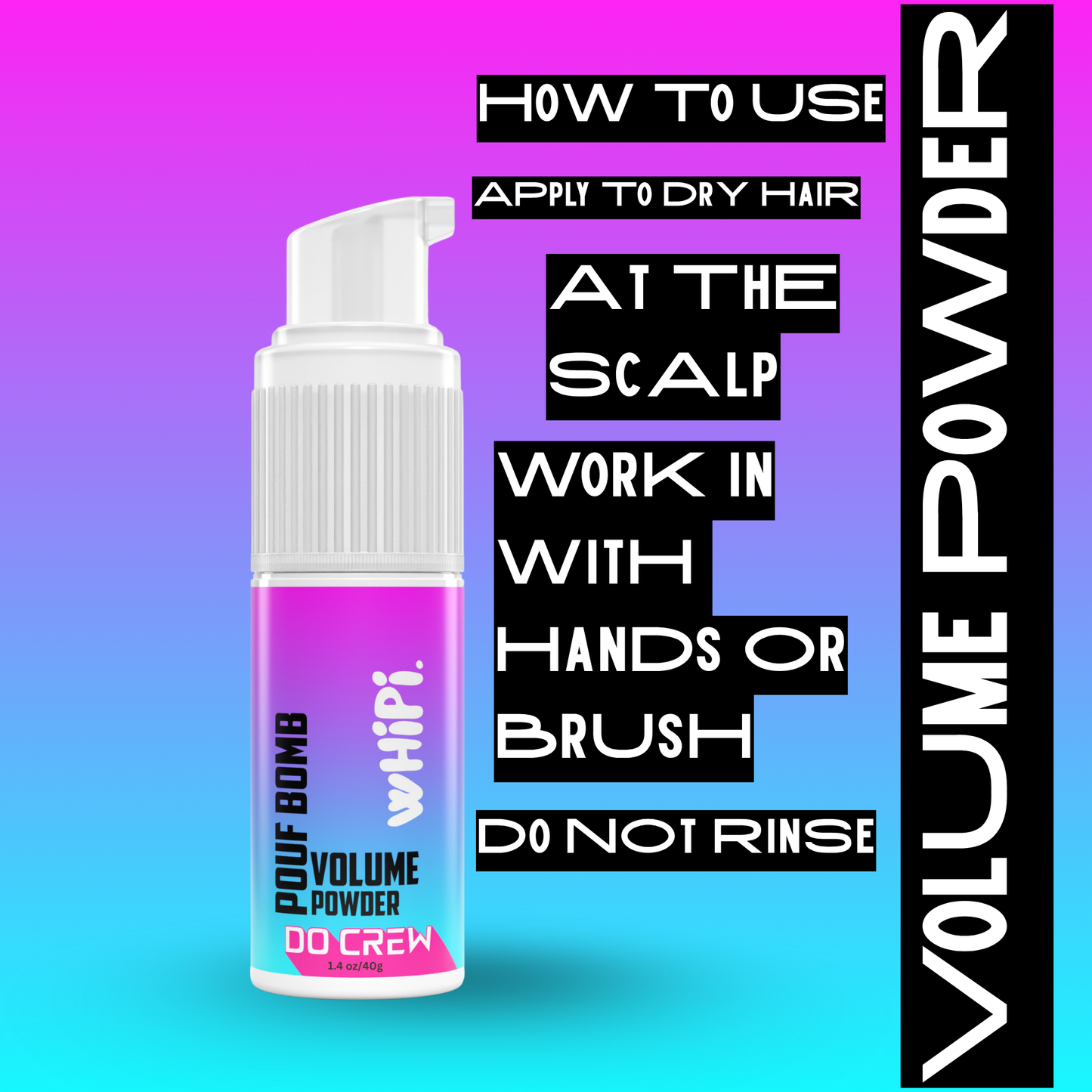 Pouf Bomb- Do Crew Volume Powder