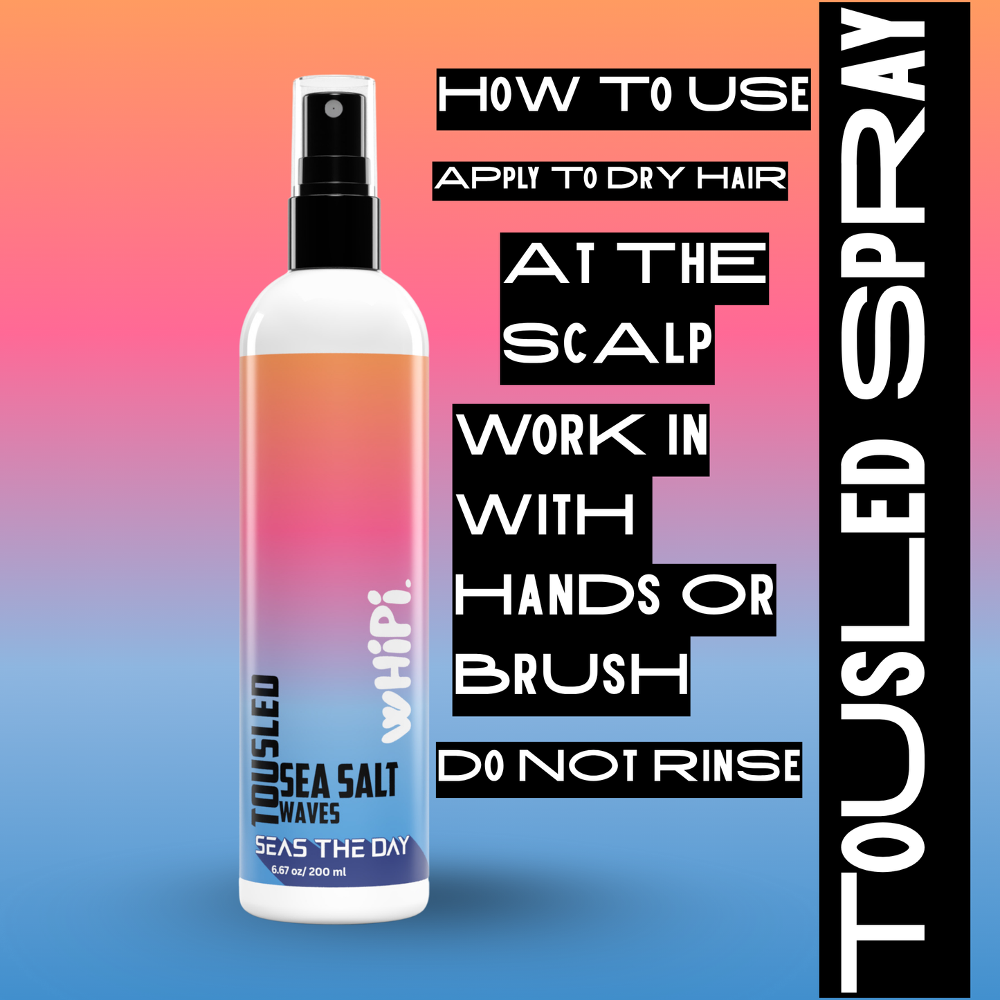Tousled- Sea Salt Waves
