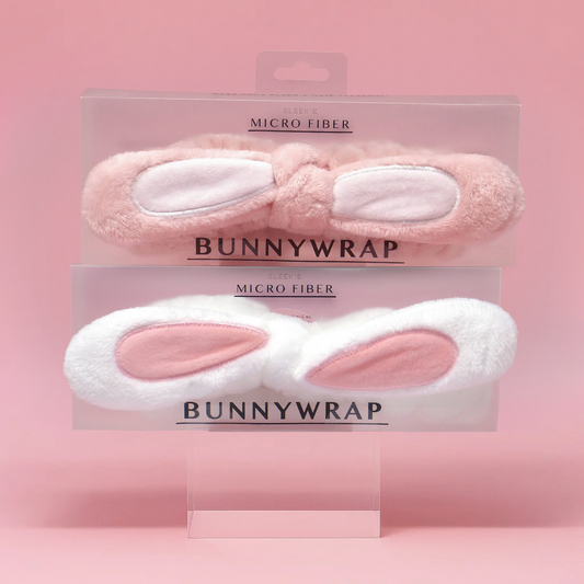 Double the Fluff Microfiber Bunnywrap Headband Duo