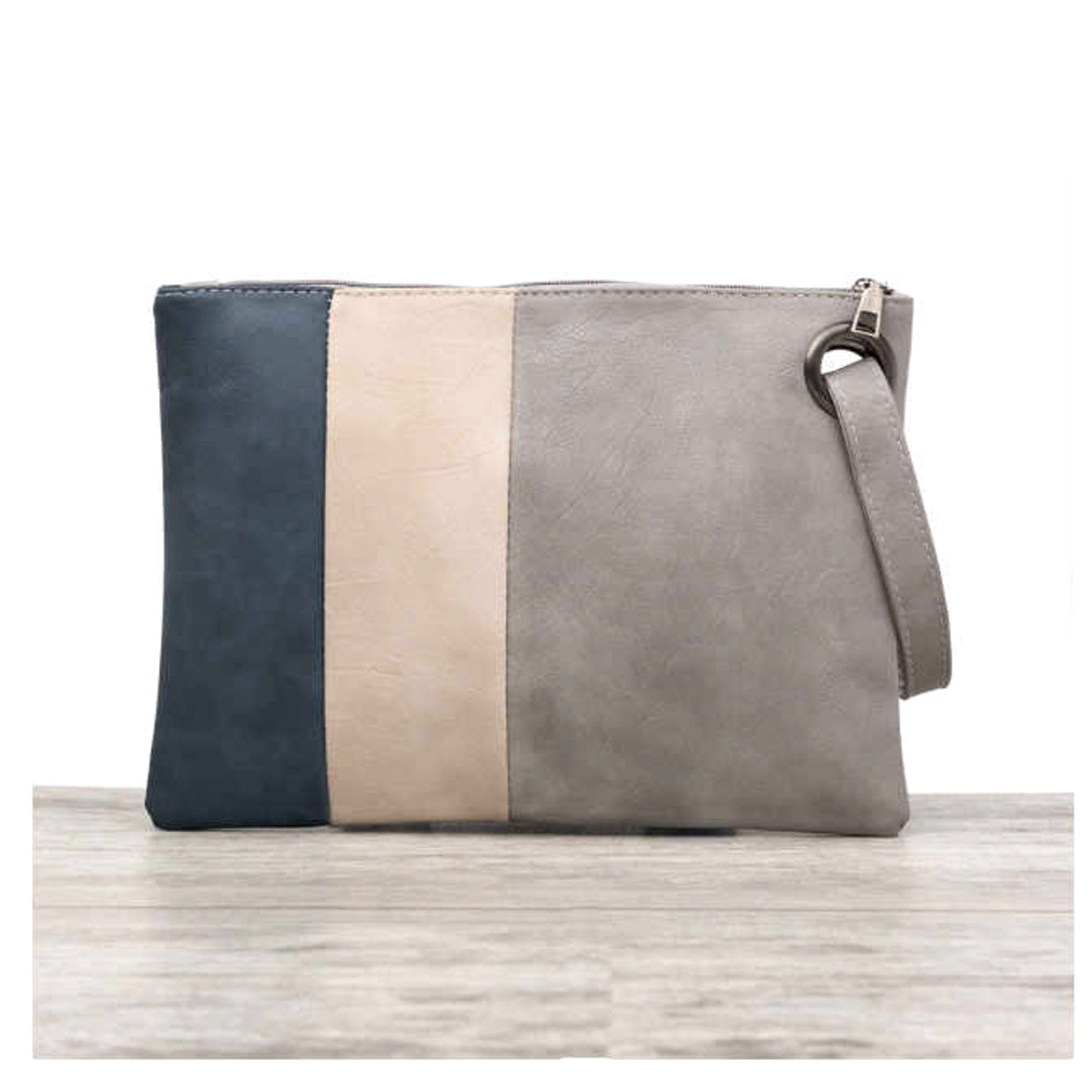 Oversize Everyday Color Block Clutch