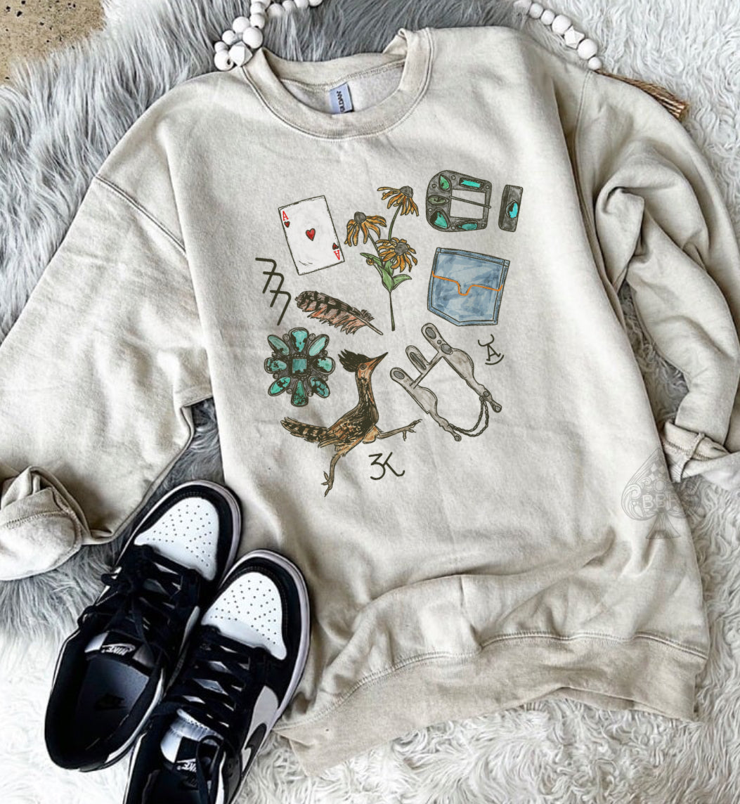 Cowboy Roadrunner - Graphic