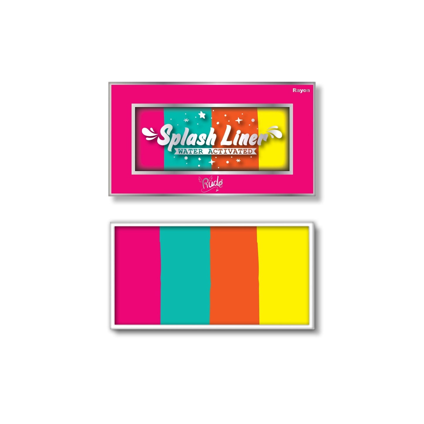 RUDE Splash Liner Water Activated Split Cake Face Body Paint