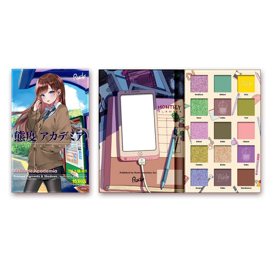 RUDE Manga Collection Pressed Pigments & Shadows - Attitude Academia -  Attitude Academia