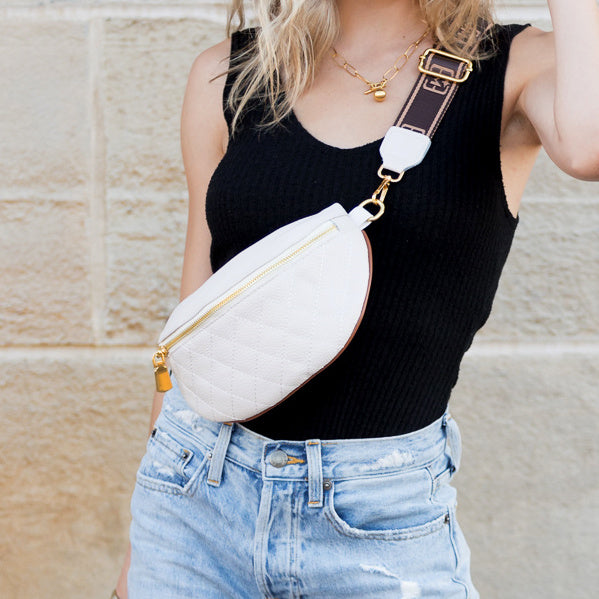 Myra Quilted Crescent Sling