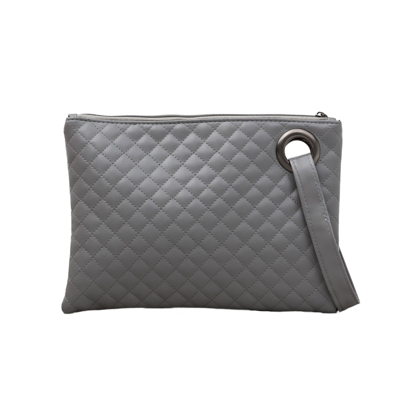 Quilted Wristlet Clutch