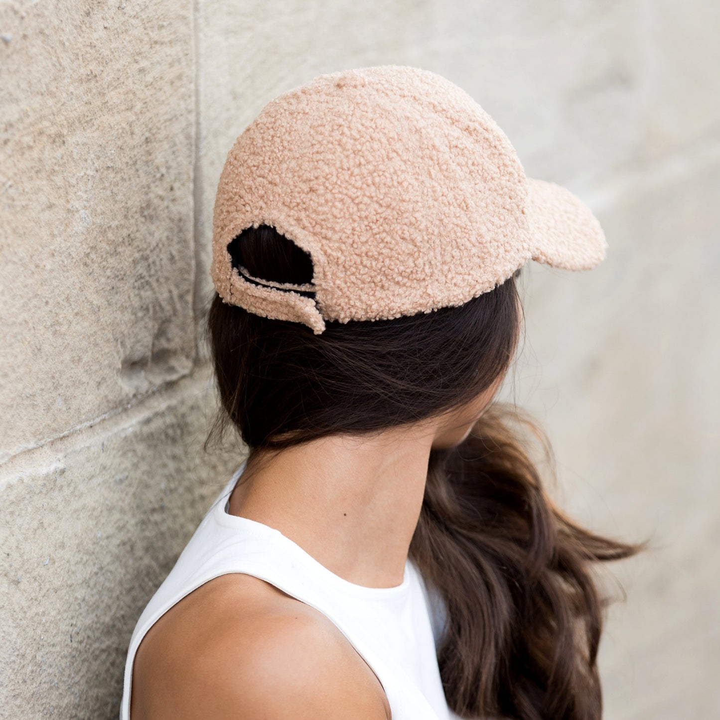 Boucle Sherpa Boyfriend Ball Cap