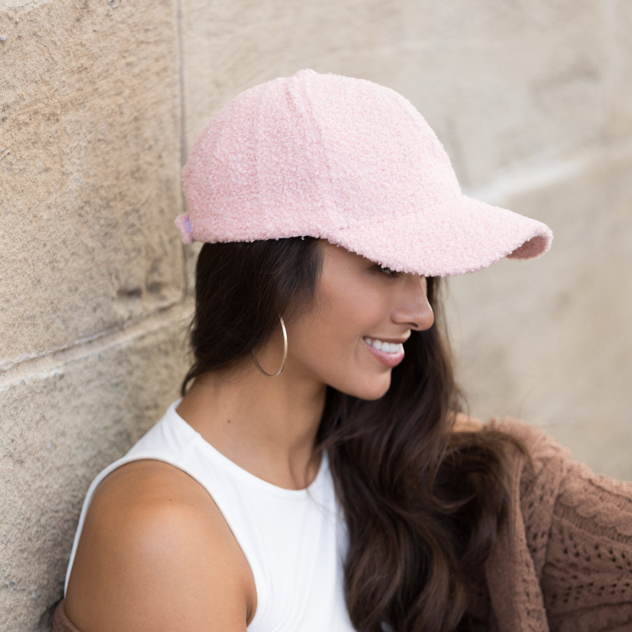 Boucle Sherpa Boyfriend Ball Cap
