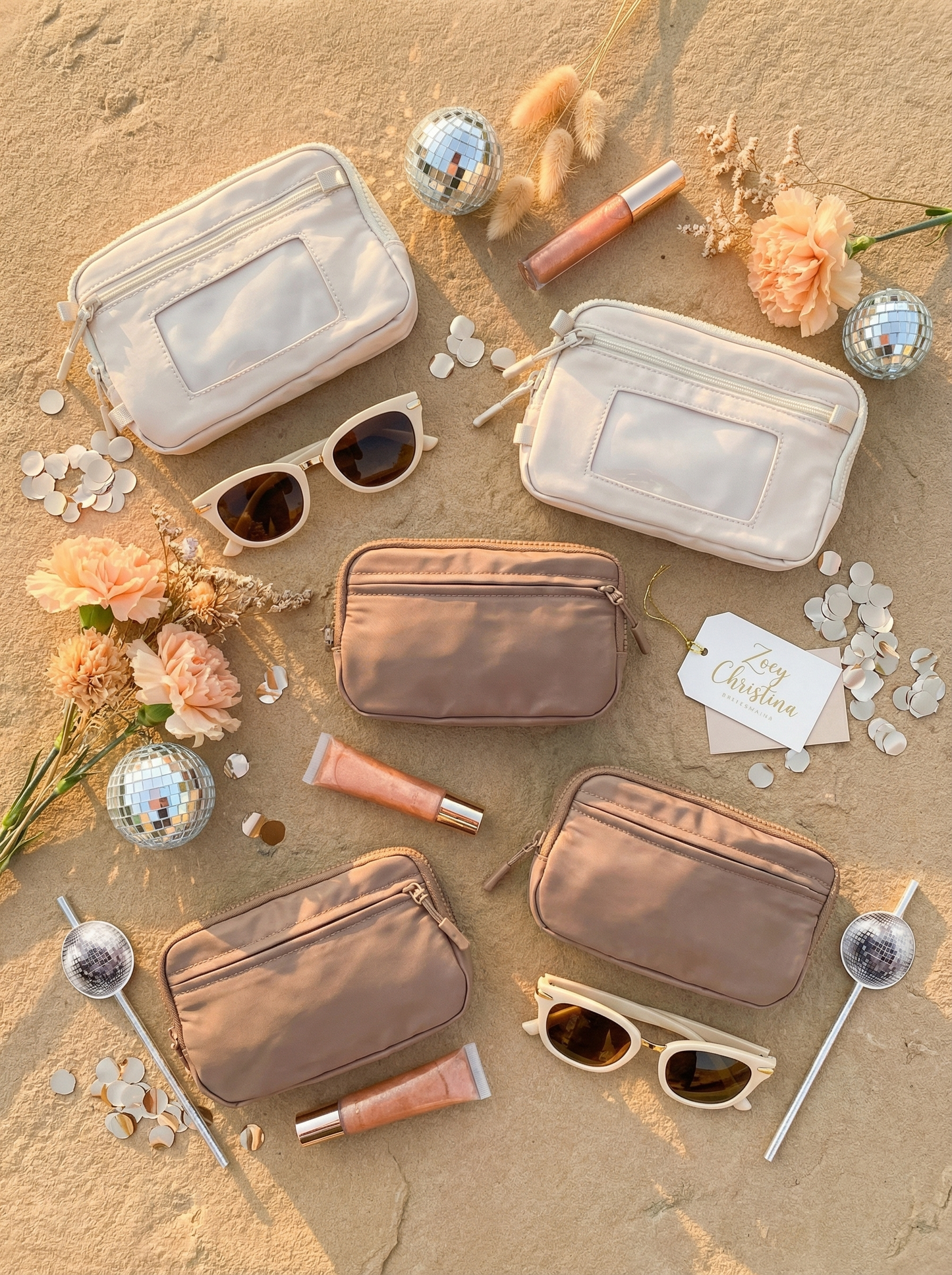 Convertible Crossbody & Wristlet Wallet Bag – 7 Colors | 2-Zipper Purse with Card Slots, Phone Holder & Adjustable Strap