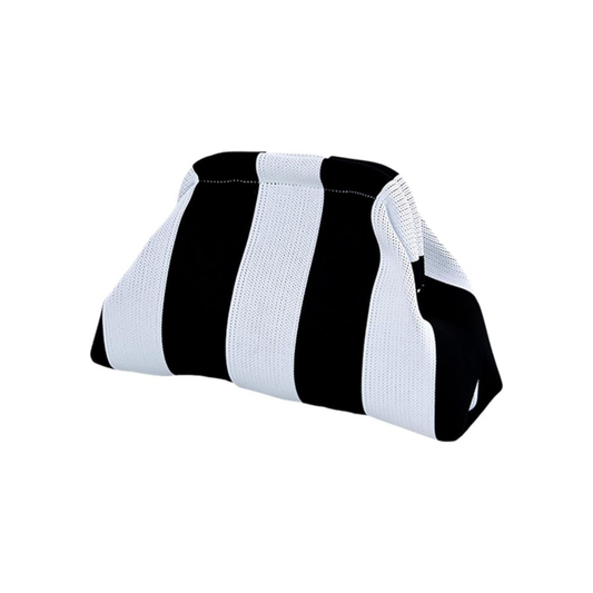 Cabana Clutch in Black & White