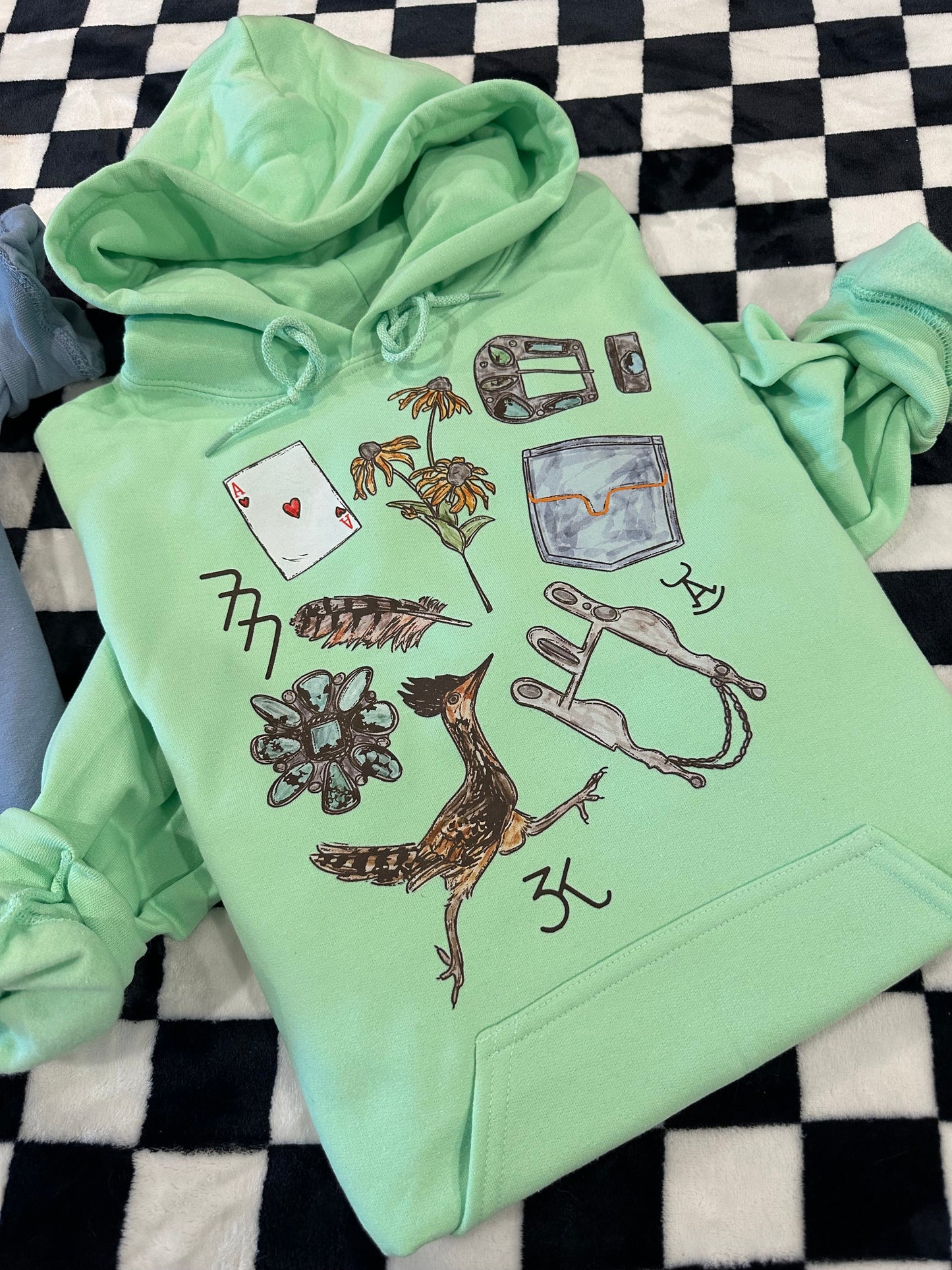 Roadrunner Hoodie - Mint Green