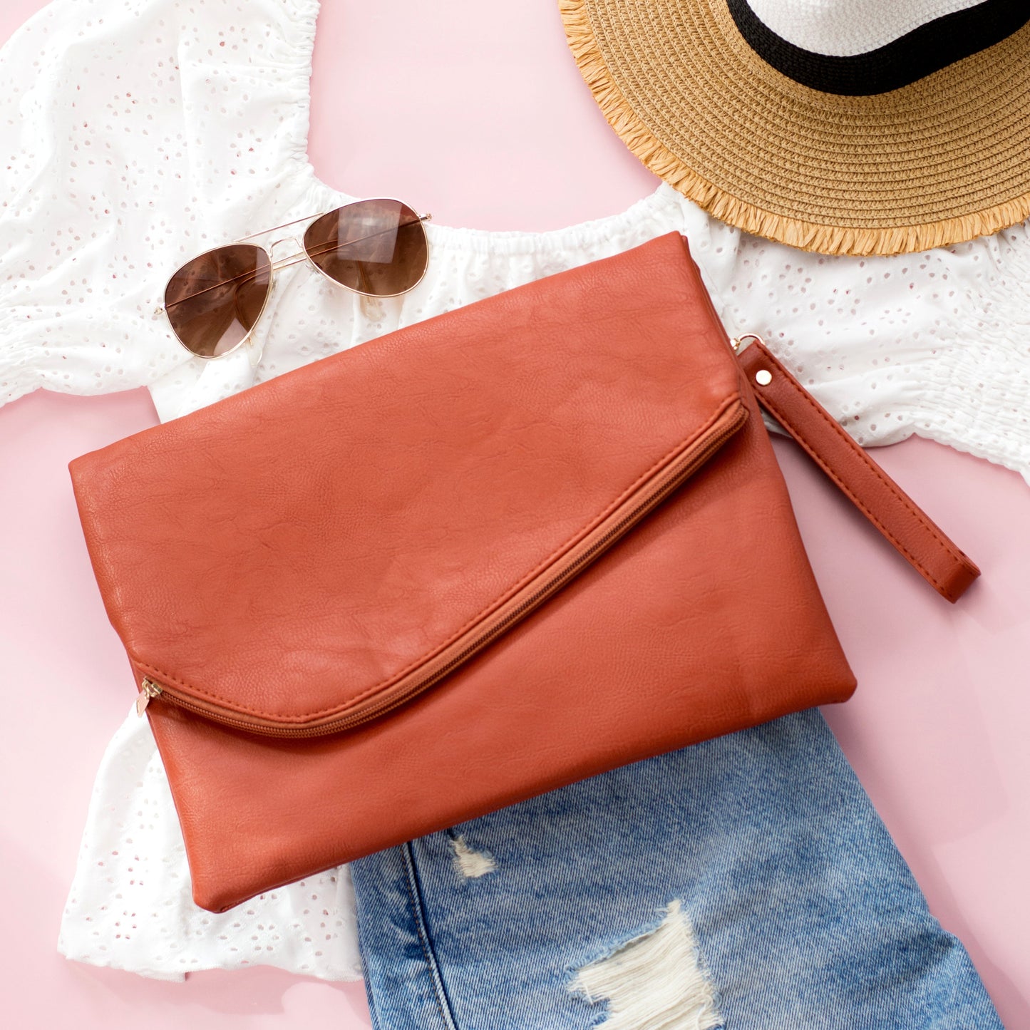 Foldover Envelope Clutch