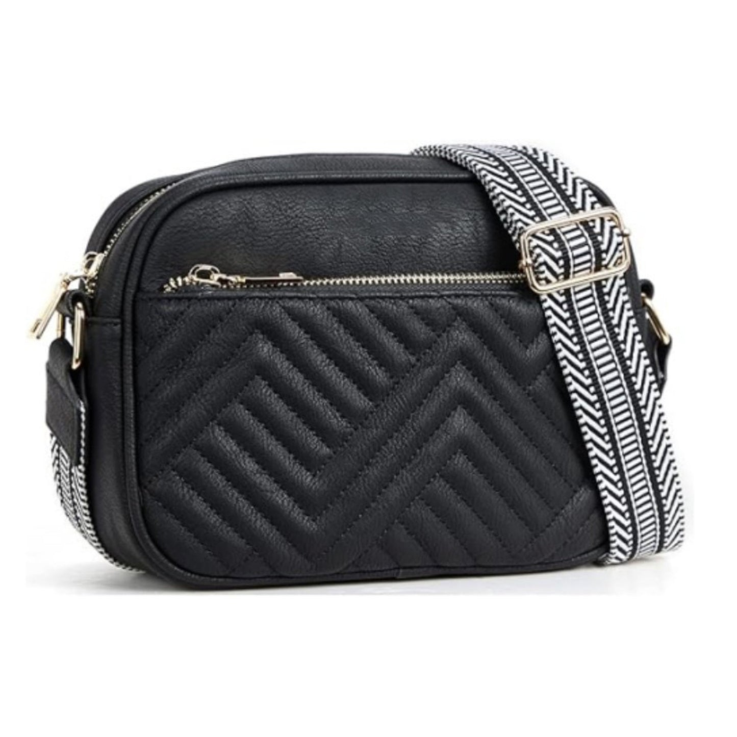 Everly Vegan Leather Camera Crossbody