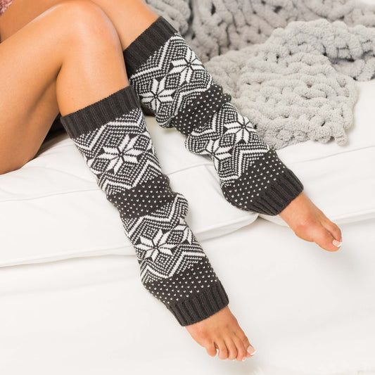 Alpine Snowflake Legwarmer