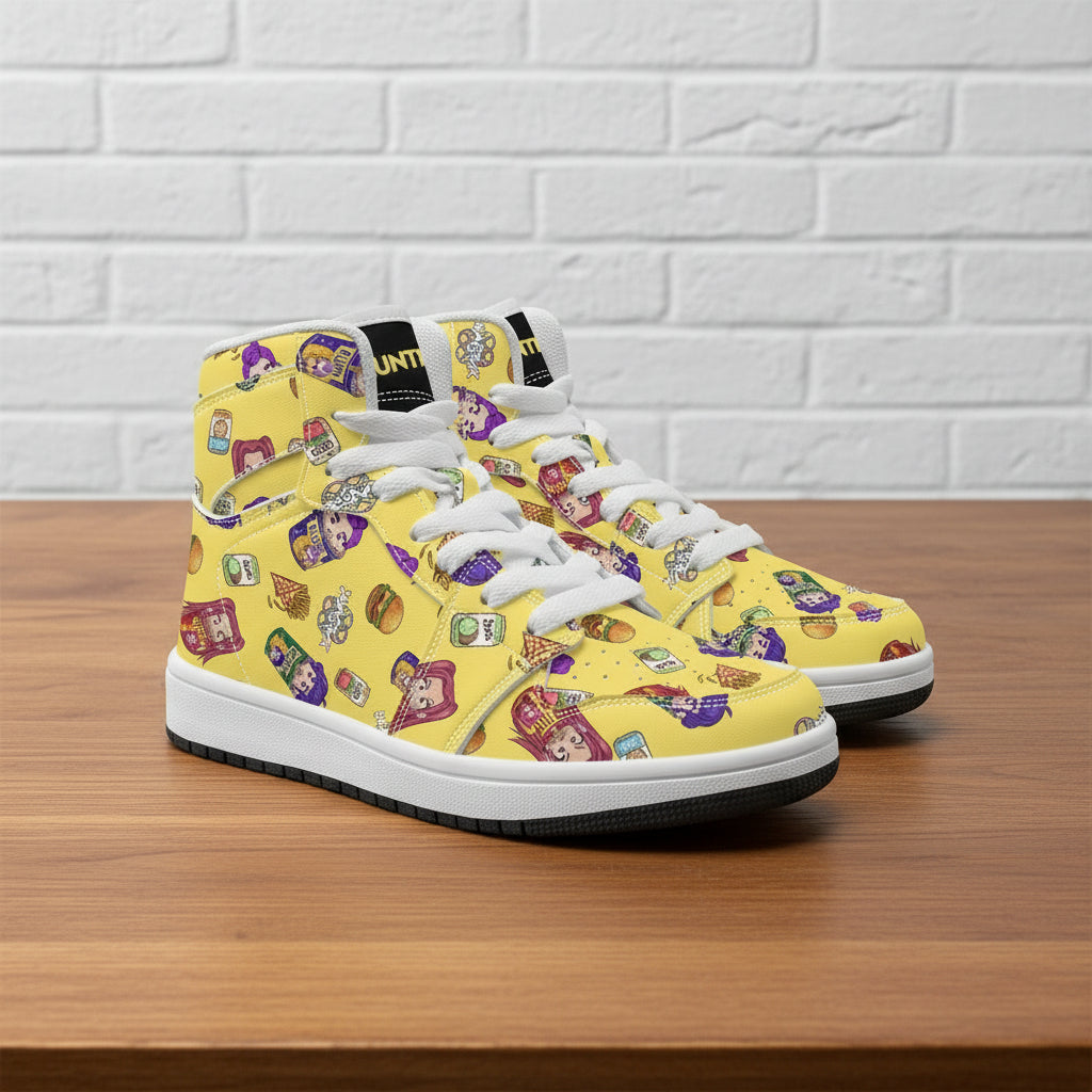 K-Pop Demon Hunters Ramen | Kids & Youth Vegan Leather High Tops