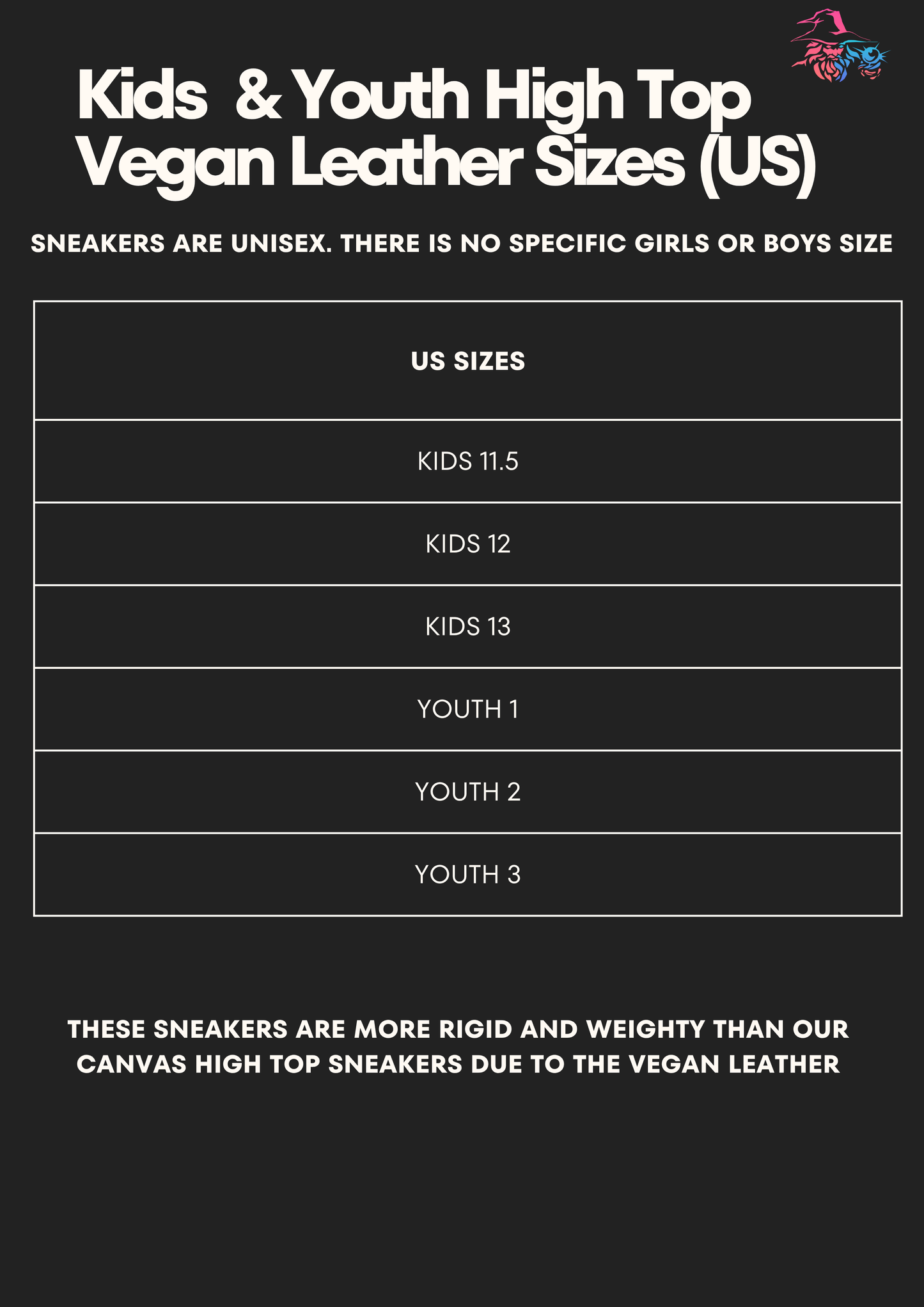 K-Pop Demon Hunters Ramen | Kids & Youth Vegan Leather High Tops