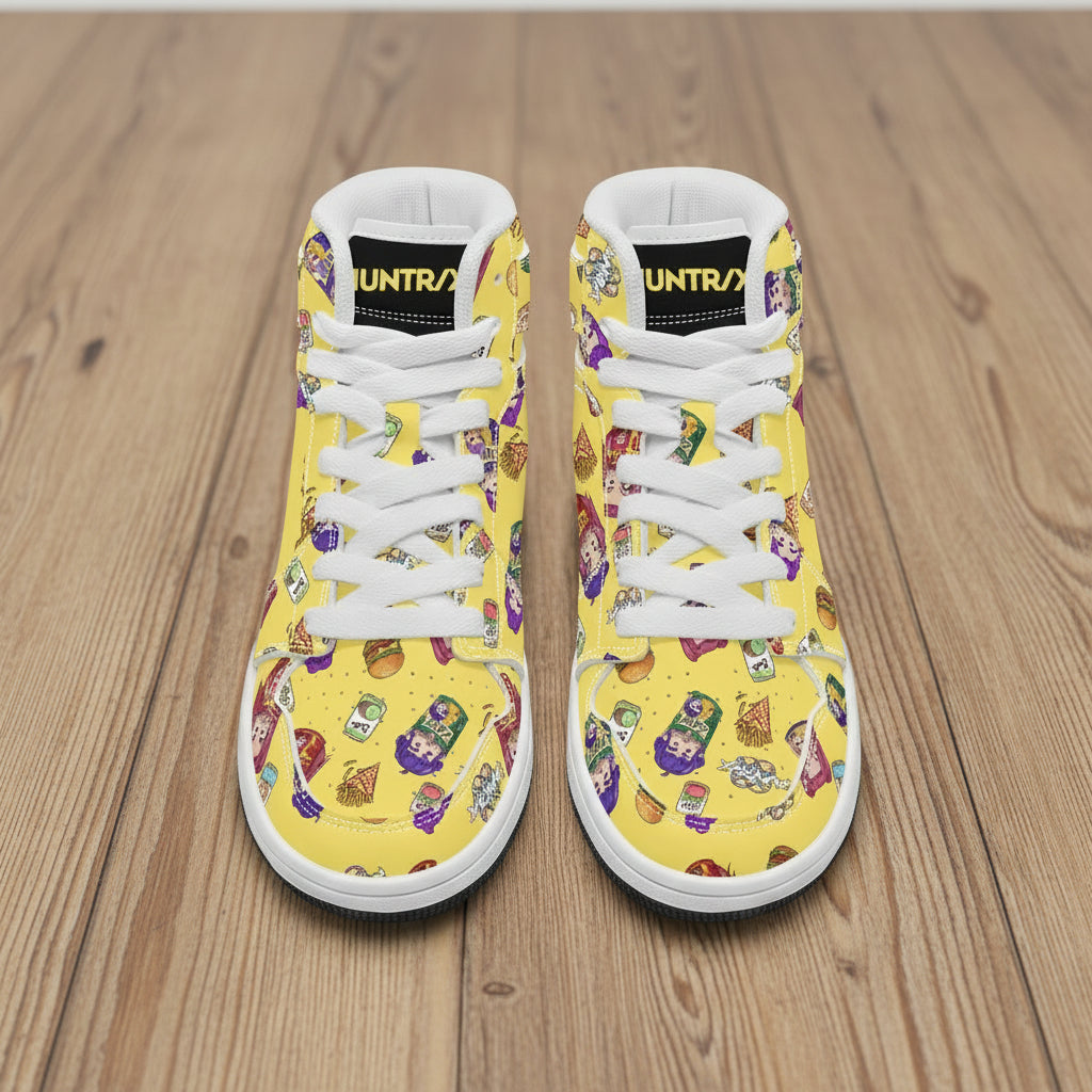 K-Pop Demon Hunters Ramen | Kids & Youth Vegan Leather High Tops