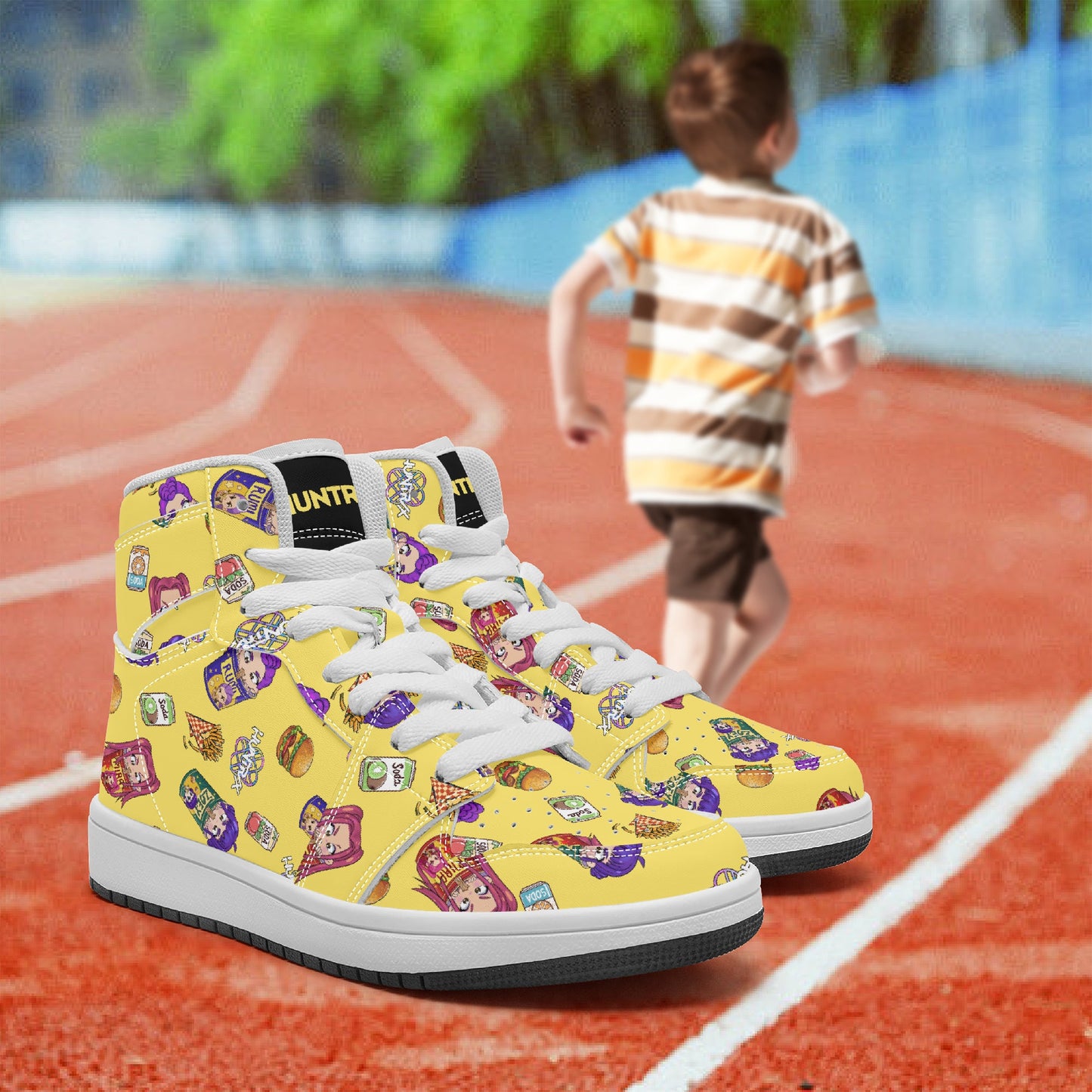 K-Pop Demon Hunters Ramen | Kids & Youth Vegan Leather High Tops