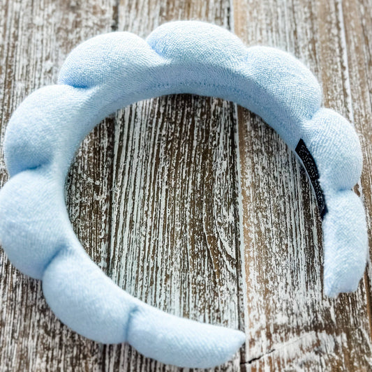 Sia Spa Headband in Baby Blue
