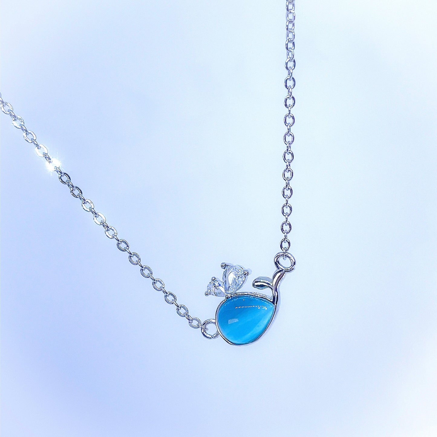 Dolphin Opal Necklace & Ring