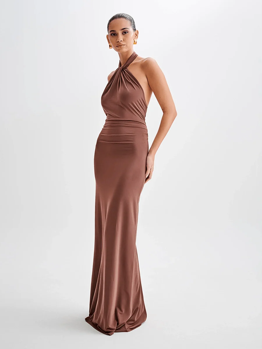 Francisca Dress Sexy Backless: Sexy and Stunning