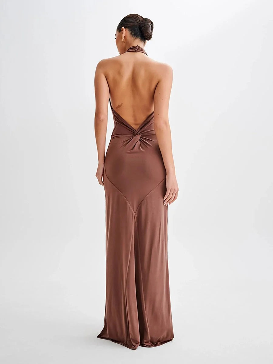 Francisca Dress Sexy Backless: Sexy and Stunning