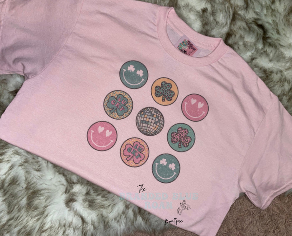 St. Patty’s Day Tee🍀💗🐆
