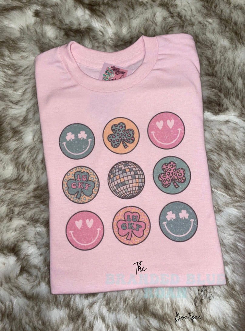 St. Patty’s Day Tee🍀💗🐆