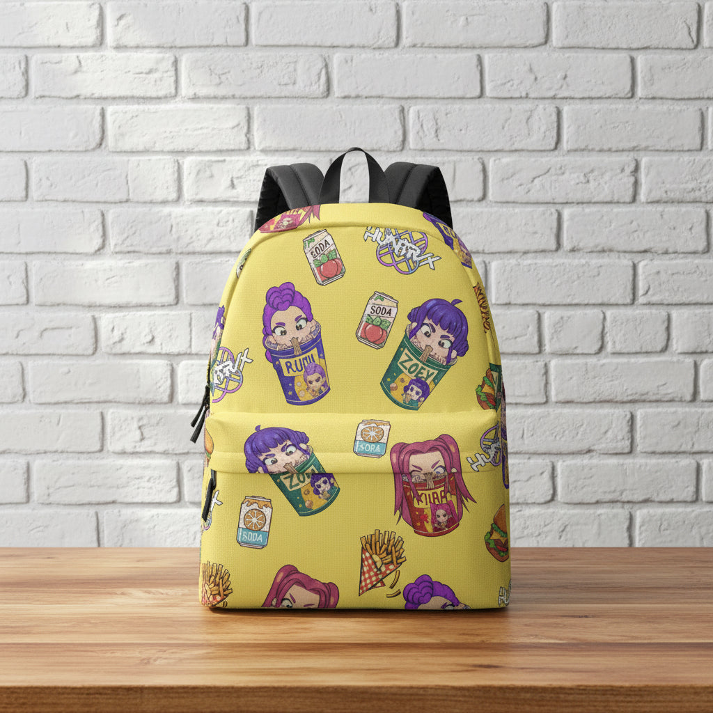 K-Pop Demon Hunters Ramen | Ergonomic Backpack