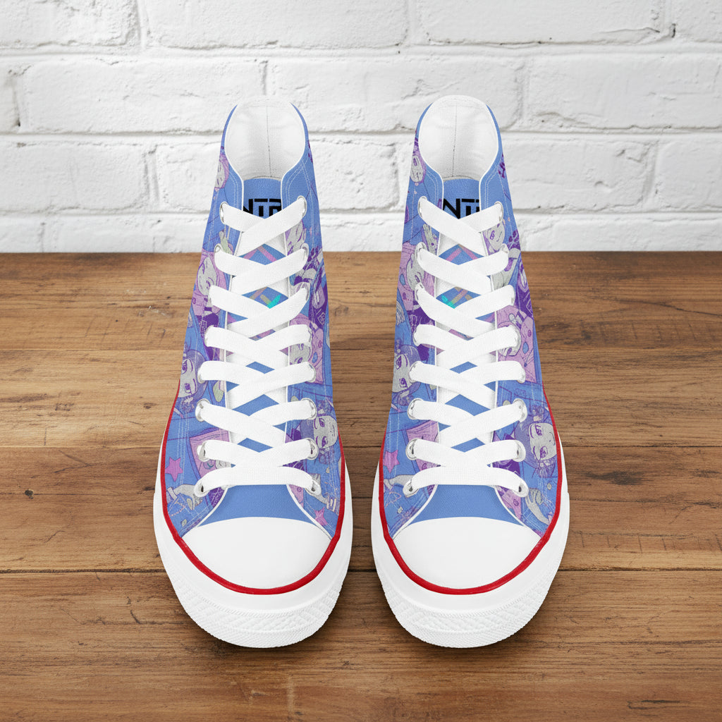 K-Pop Demon Hunters - Blue Variant | Adult High Top Sneakers