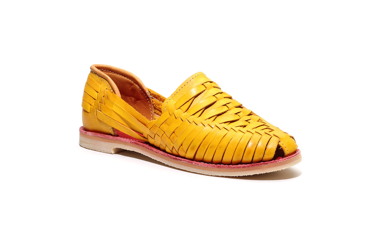 Cross Woven Huarache Mango