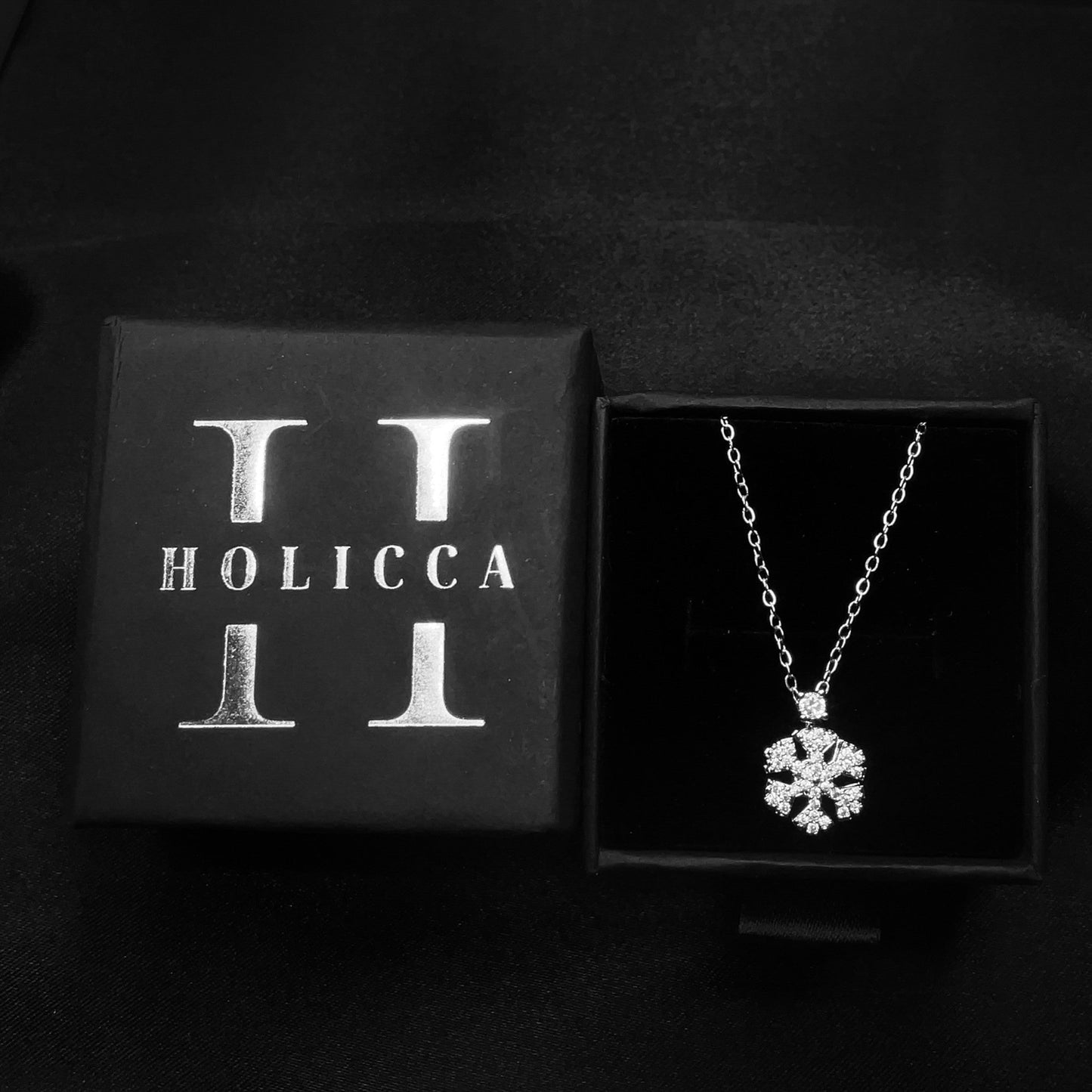 Lumi *Rotating Snowflake* Necklace