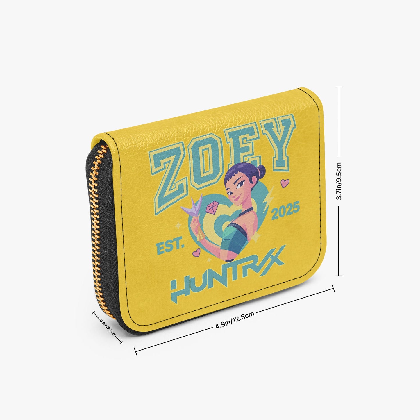 K-Pop Demon Hunters x Zoey Edition | Slim Wallet x Vegan Leather