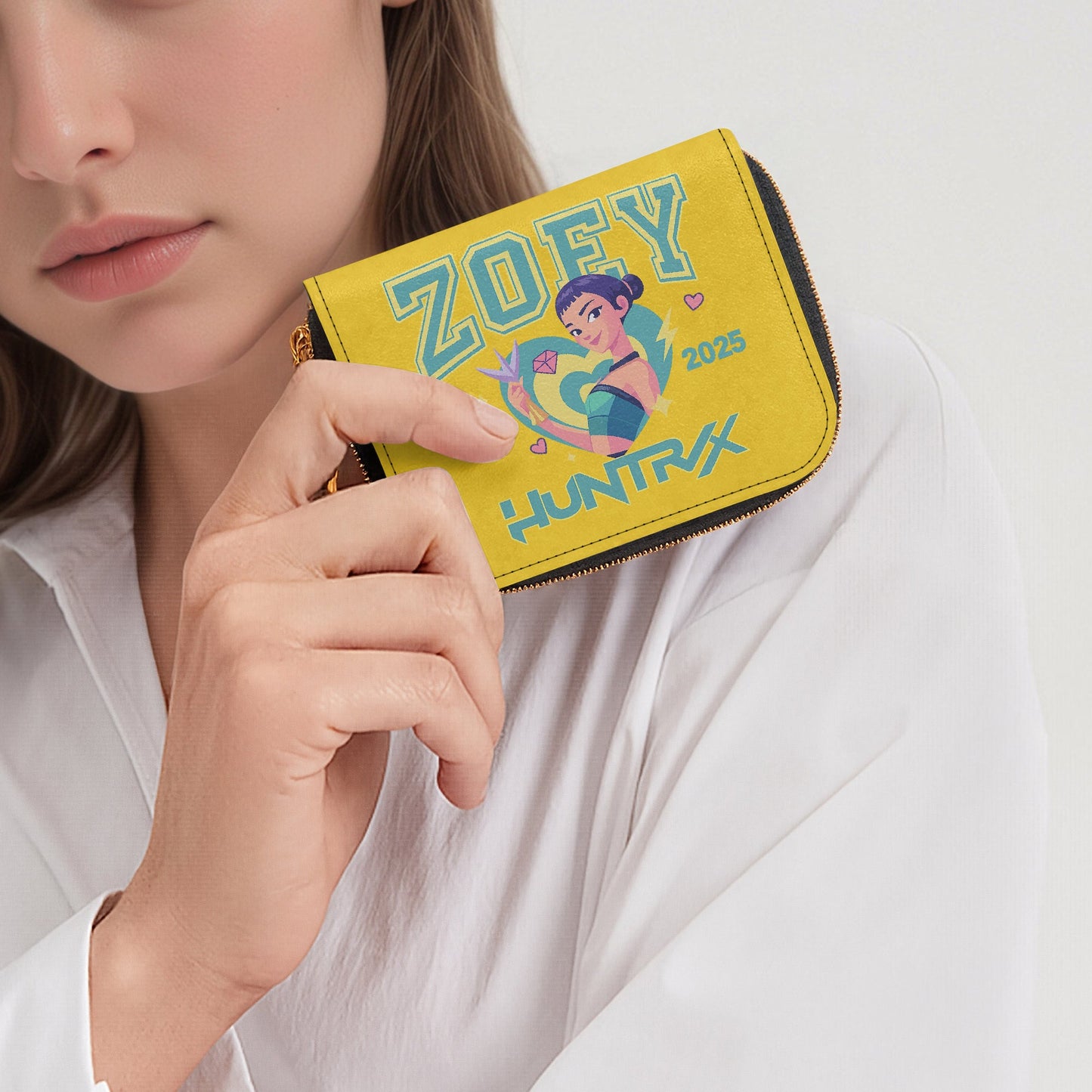 K-Pop Demon Hunters x Zoey Edition | Slim Wallet x Vegan Leather